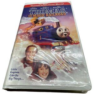 thomas and the magic railroad VHS tape English rated G 8 Mara Wilson READ